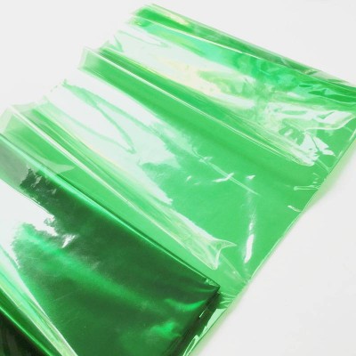 Colorful 90*100cm 500 Sheets Transparent Cellophane Paper Roll Colored Glass Paper For Wrapping